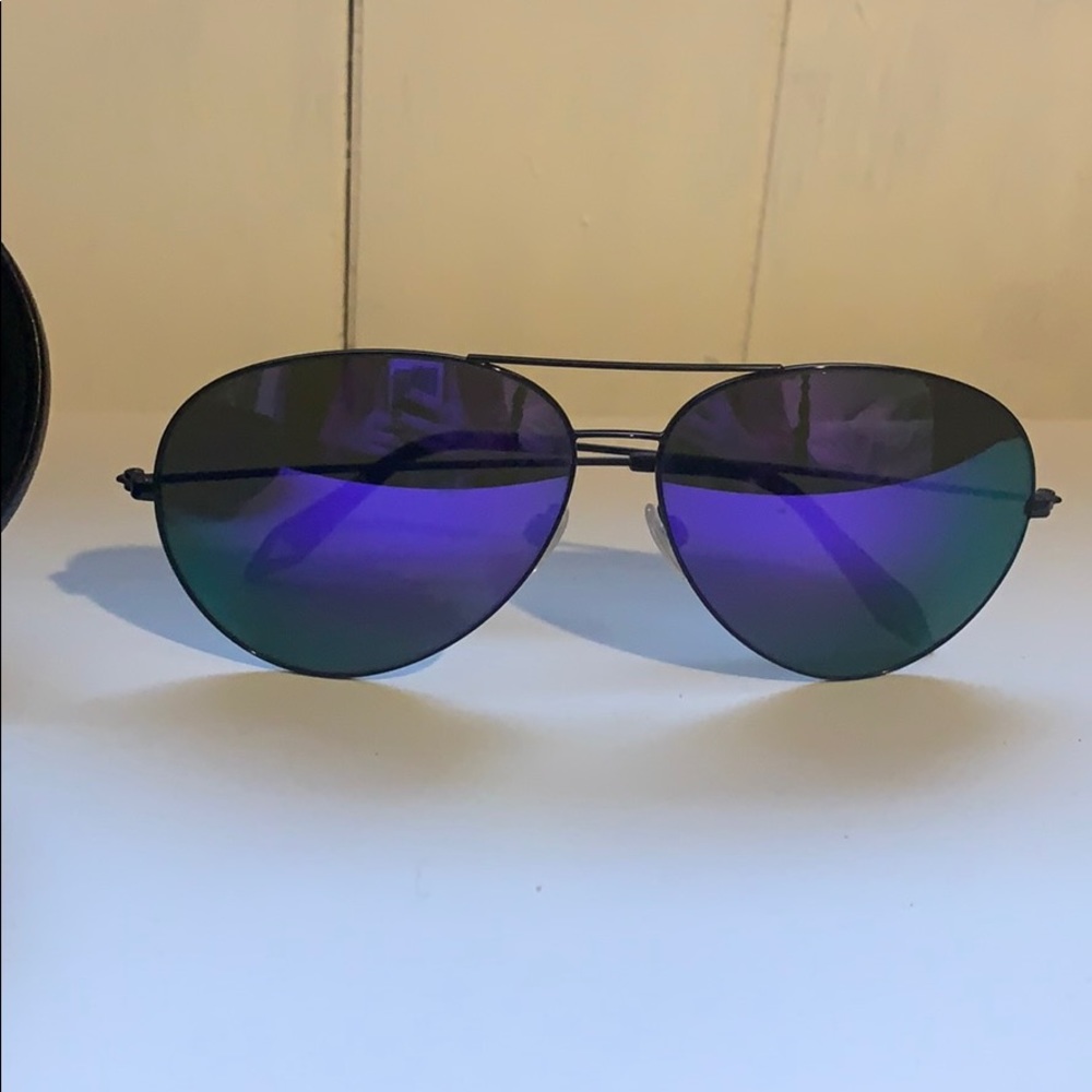 Very gently used purple Victoria Beckham aviators